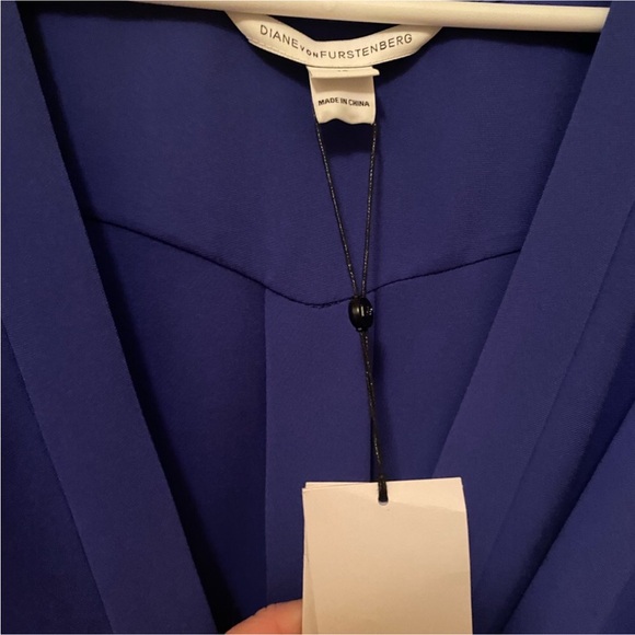 DVF BEAUTIFUL BRAND NEW COBALT JUMPSUIT - Picture 2 of 3